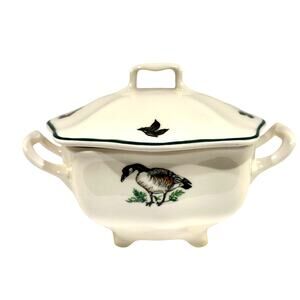 Johnson Brothers England Brookshire Sugar Bowl with Lid-Excellent-Rare!